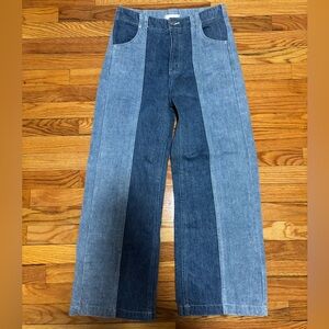 BDG Light and Dark Blue Denim Jeans